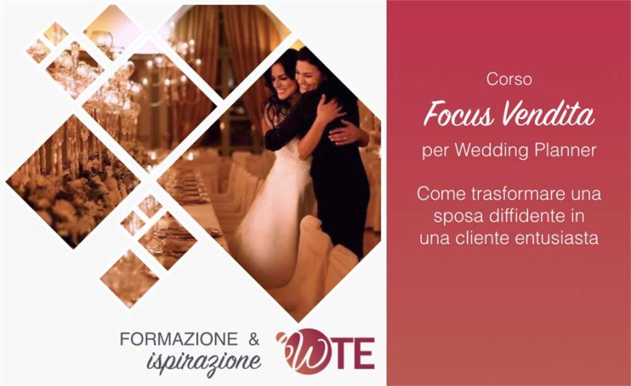 focus vendita per wedding planner