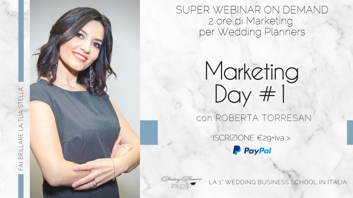 marketing per wedding planner