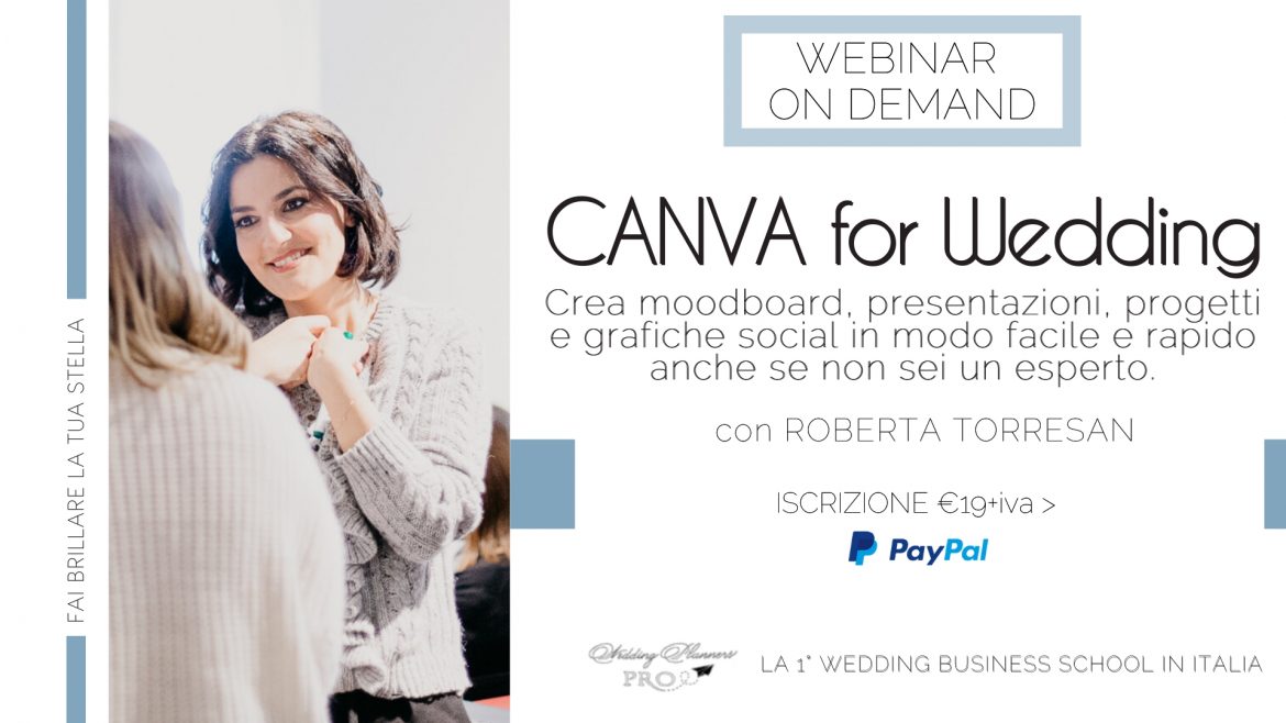 canva for wedding